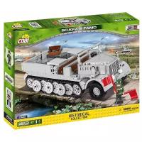 Конструктор Cobi Small Army World War II 2522 Немецкий полугусеничный бронированный тягач Sd. Kfz.9 Famo