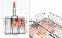Решетка для барбекю Н-35 антипригарная 43х33х6см
