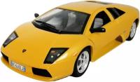 Lamborghini Murcielago 1:24 коллекционная масштабная металлическая модель автомобиля yellow