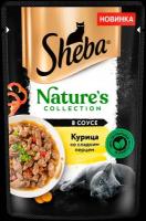Sheba влажный корм для кошек Nature's Collection с курицей и паприкой