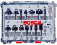 Bosch Набор фрез смешанный 8мм 2607017472