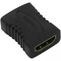 Переходник/адаптер ExeGate HDMI - HDMI (EX284925RUS), 0.1 м, черный