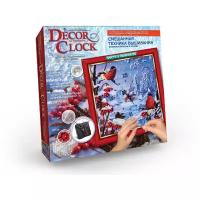 Danko Toys Набор для творчества Decor Clock Снегири (DC-01-03)