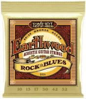 Струны для акустической гитары ERNIE BALL 2008 Earthwood 80/20 Bronze Rock&Blues 10-52