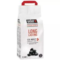 Уголь брикетированный Weber Long Lasting, 2.5кг