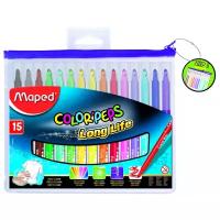 Maped Набор фломастеров Color'Peps Long Life 845015 (15 шт.)