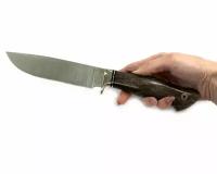 Нож Ладья, сталь ELMAX, карельская берёза