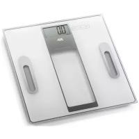 Весы напольные ADE Tabea BA1301 white-silver стекло, с анализатором тела