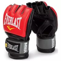 Перчатки тренировочные Everlast Pro Style Grappling LXL красные