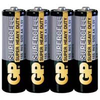 Батарейка GP Supercell 15S/R06 AA, в упаковке: 4 шт