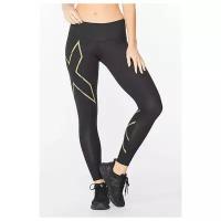 Компрессионные тайтсы 2XU Light Speed Mid-rise Compression T Lights Black