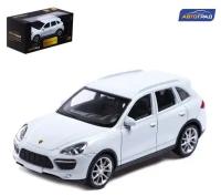 Автоград Машина металлическая PORSCHE CAYENNE TURBO, 1:43, цвет белый