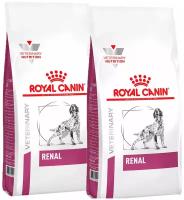 Сухой корм ROYAL CANIN RENAL RF14 для взрослых собак при хронической почечной недостаточности (2 + 2 кг)