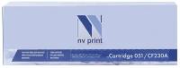 Картридж лазерный NV PRINT(NV-051/CF230A) для Canon LBP-160/MF-260/264/HP LJP M203, ресурс 1700 страниц