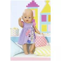 Zapf Creation Baby Born 828-243 Бэби Борн Платье фиолетовое