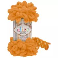 Пряжа Alize Puffy, 100 г, 9 м, 5 шт., 336 мандариновый