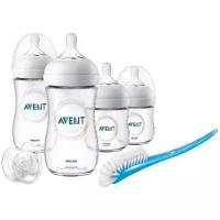 Набор для новорожденных Philips Avent Серия Natural 2.0 (2x125, 2x260, пустышка, щеточка) PP