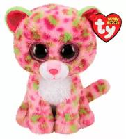 Мягкая игрушка TY Beanie Boo's Розовый Леопард Laines 15 см (36312)