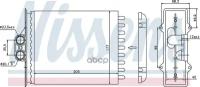 Радиатор печки opel vectra b nissens арт. 72657 - NISSENS арт. b80adc2ac7016ac769d9