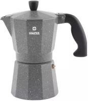 Кофеварка VINZER гейзерная Moka Granito, 3 cups 89397