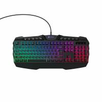 Клавиатура Oklick 777G PSYCHO черный USB Multimedia Gamer LED