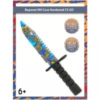 Деревянный штык-нож М9 Байонет Поверхностная закалка КС ГО / M9 Bayonet Case Hardened CS GO / Words of standoff