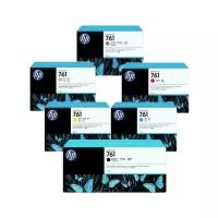 HP Картриджи комплектом HP T7100-INK-PACK 761 полный набор 6 шт. MultiPack 2775 мл