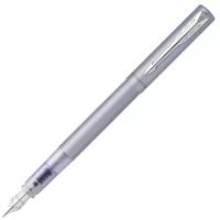Ручка перьевая Parker Vector XL 2159750, корп.серебр., тонкая, в подар.уп