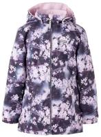 Куртка для девочек SUNNY K22025-3811 Kerry, Размер 110, Цвет 3811-фиолетовый с цветами