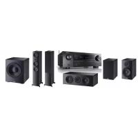 Домашний кинотеатр 5.1 DENON+HECO (AVRS650HBKE2+AURORA 700+AURORA Center 30+AURORA 300+AURORA Sub 30A)