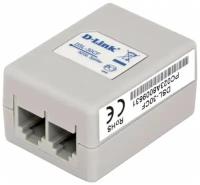 D-Link DSL-30CF/RS Сплитер ADSL Annex A 1xRJ11 вход и 2xRJ-11 выход с 12cm телеф кабелем