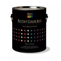 PPG Accent Color Специализированная краска для темных, ярких и насыщенных оттенков (под колеровку, матовый, база BASE, 3,78 л)