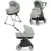 Коляска 2 в 1 Inglesina Electa System Duo Greenwich Silver на шасси Silver Black