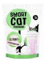 Smart Cat силикагелевый наполнитель для чувствительных кошек (без аромата)