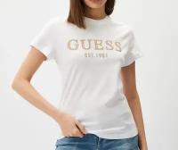 Футболка GUESS, размер L, белый