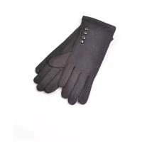 Перчатки женские зимние FRIMIS, Цвет: черный
