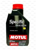 Моторное масло MOTUL SPECIFIC 504.00-507.00, (1л)