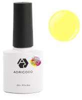 Гель-лак ADRICOCO Pretty Dolly №16 неоновый желтый, 8 мл