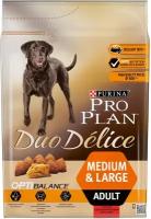 Pro Plan Duo Delice Medium & Large для взрослых собак средних и крупных пород Говядина, 10 кг