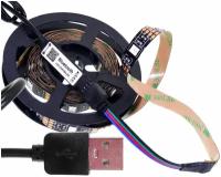 Светодиодная лента 5V RGB USB Bluetooth DLED SMD5050 (3 метра с пультом)