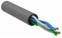 Кабель витая пара U/UTP кат.5E 2х2х24AWG solid CCA PVC сер. (м) GENERICA BC1-C5E02-111-305-G