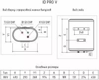 Водонагреватель Thermex ID 80 V (pro) Wi-Fi