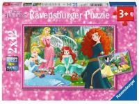 Пазл Ravensburger Дисней Принцессы 2x12, арт.07620