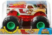 Hot wheels Машинка Monster Trucks 1:24 в ассортименте FYJ83 (GTJ 43 Will Trash IT ALL)