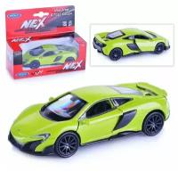 Игрушка модель машины 1:38 McLaren 675LT Coupe желтый Welly