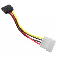 Переходник питания Orient C907 Molex штекер на SATA гнездо, кабель - 15 см