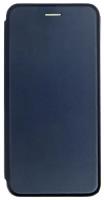Чехол-книжка для Samsung Galaxy A10 темно-синий противоударный откидной с подставкой, кейс с магнитом, защитой экрана и отделением для карт