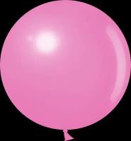 Шар (24'/61 см) Розовый, пастель, 3 шт