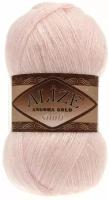 Пряжа Alize Angora Gold Simli (Ангора Голд Сим) 271 жемчужно-розовый 20% шерсть, 5% металлик, 75% акрил 100г 500м 1шт