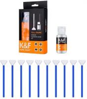 Набор для чистки матриц K&F Concept 24mm Full-Frame Sensor Cleaning Swab Kit SKU.1617